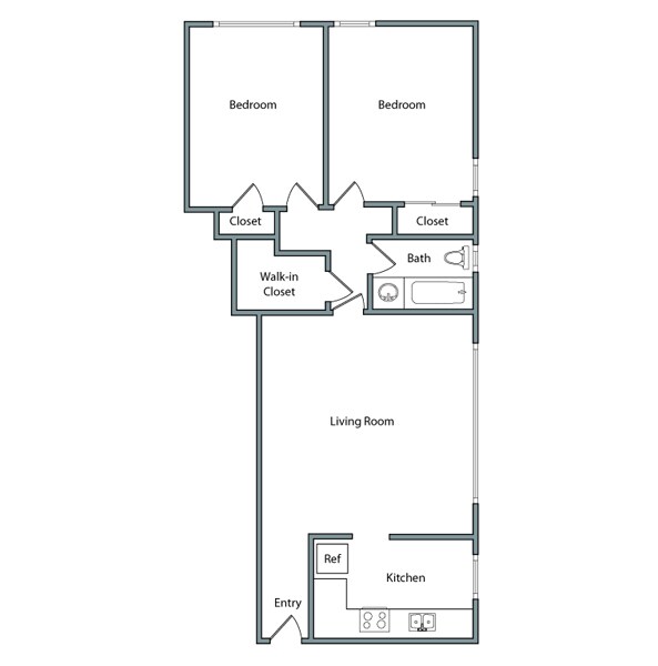 Plan 2 A floor plan